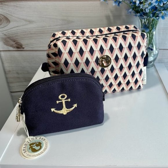 NWT Spartina 449 Cosmetic Case in Barbee - Picture 11 of 12